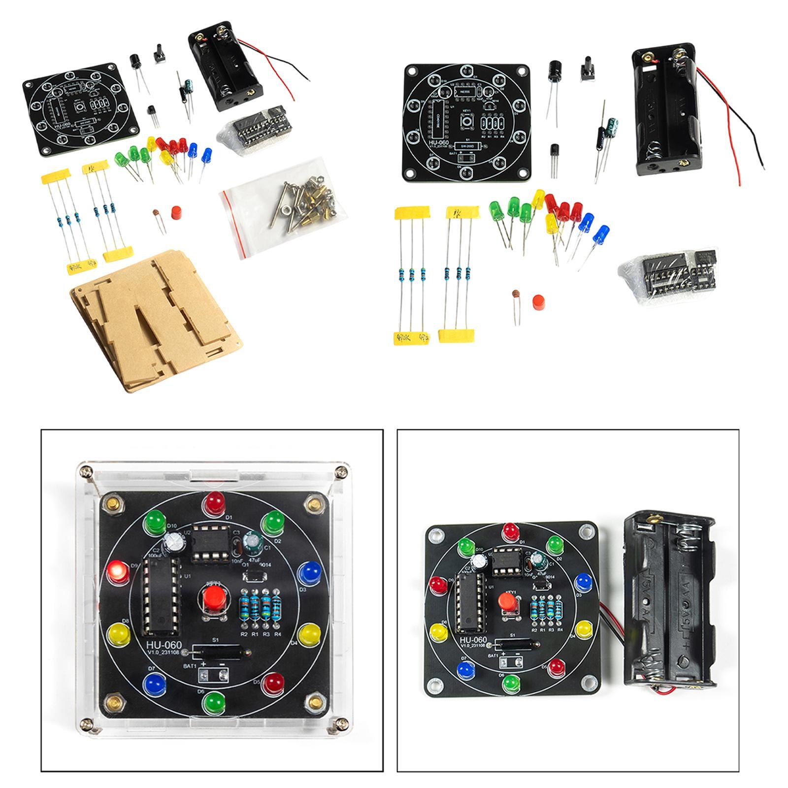 Interesting Diy Electronics Projects - Electronic Lucky Turntable DIY Kit Interesting