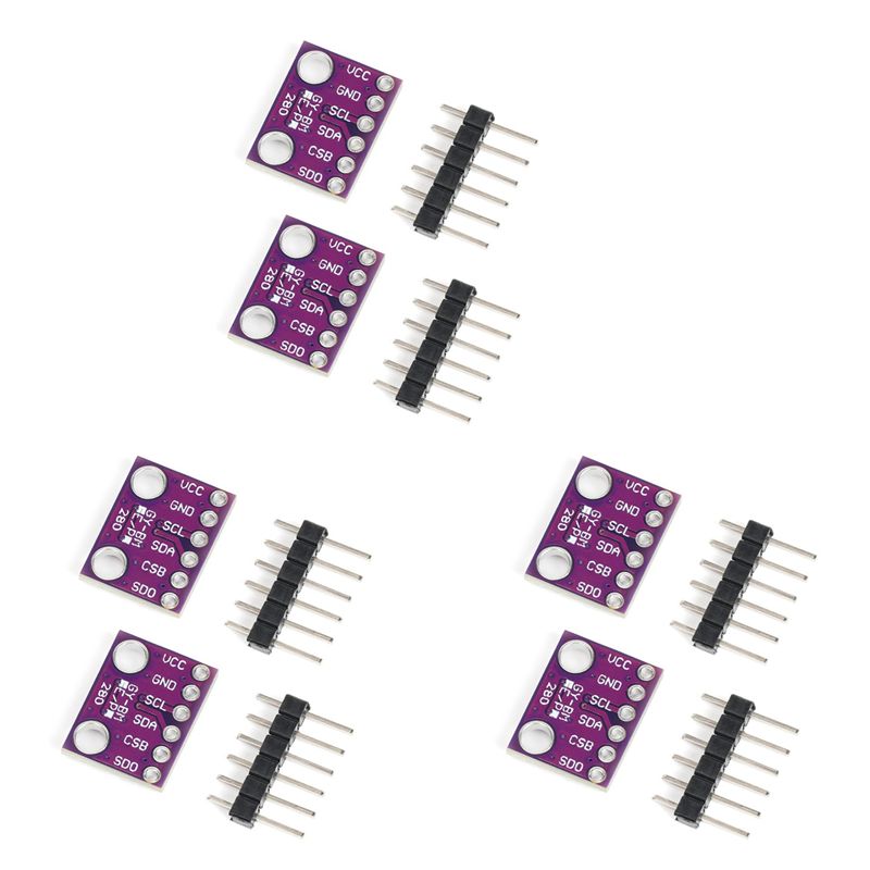 Bme280 Humidity Sensor - A93E-6PCS BME280 3.3V Sensor Module Atmospheric