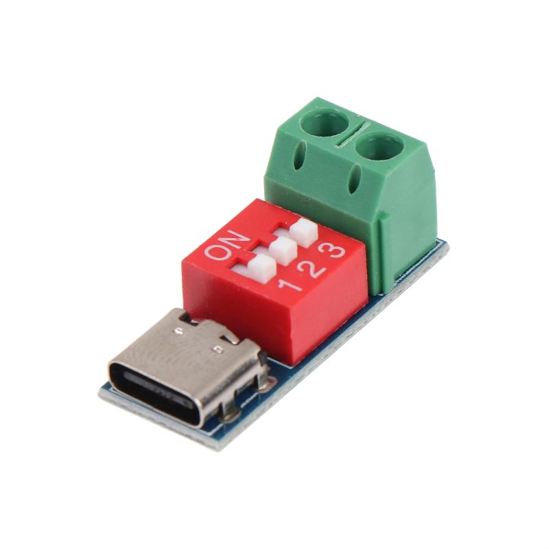 PD Trigger Module Type-C 5V-20 - Diy Electronics Repair ulasan dan harga