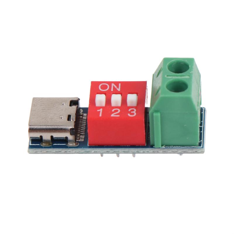 PD Trigger Module Type-C 5V-20 - Diy Electronics Repair ulasan dan harga