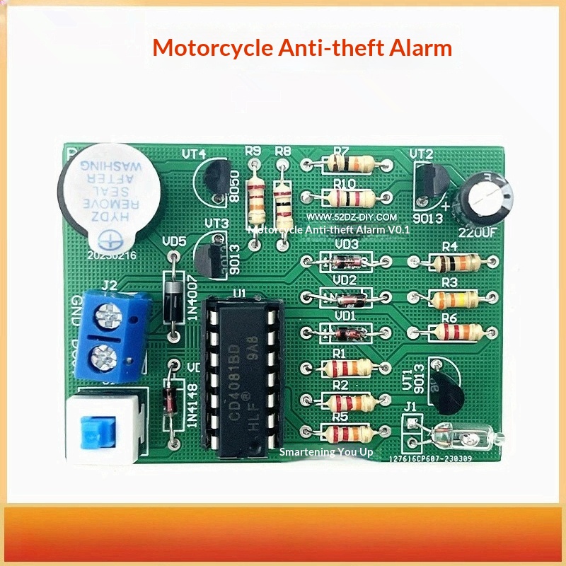 Motorcycle Vibration Anti-Thef - Diy Motorcycle Electronics ulasan dan harga