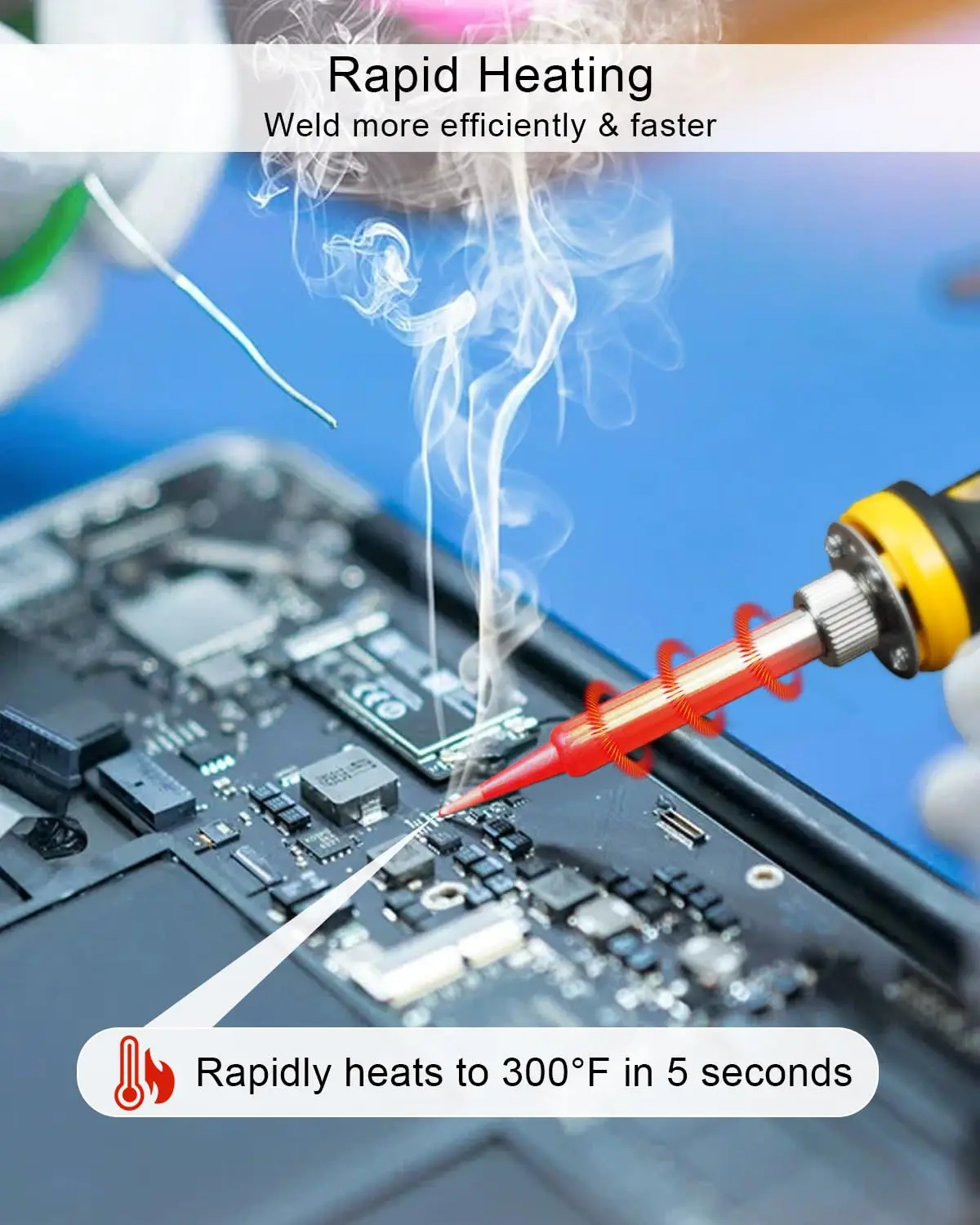 Portable Soldering Iron Kit Co - Diy Electronics Set ulasan dan harga