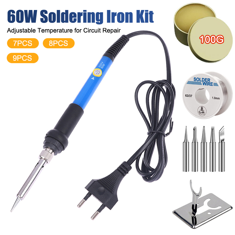Adjustable Temp 220V 60W Elect - Diy Electronics Set ulasan dan harga
