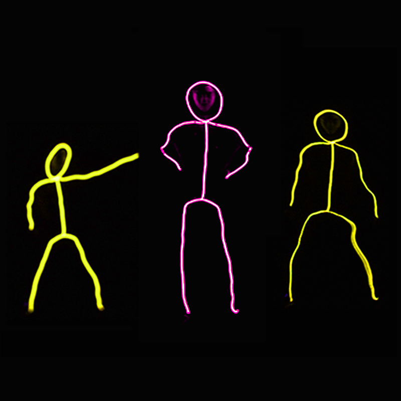 Cosplay Matchstick Men Costume - Diy Electronics Set ulasan dan harga