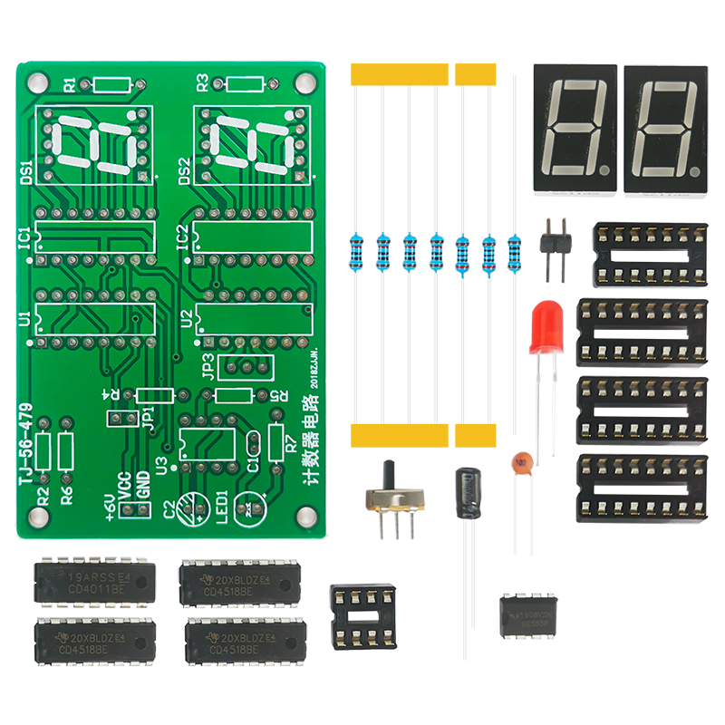 DIY Counter Circuit Kit - DIY  - Diy Electronics Kits For Kids ulasan dan harga