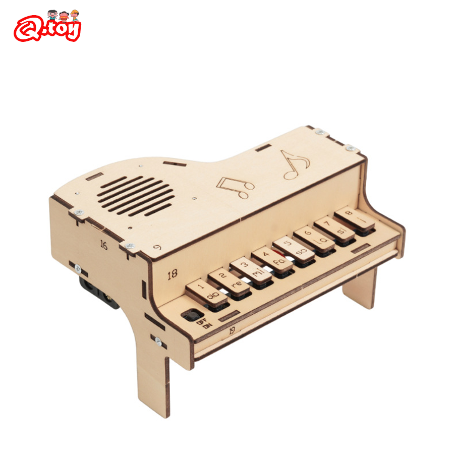 DIY Wooden Electronic Piano Mo - Diy Electronics Kits For Kids ulasan dan harga