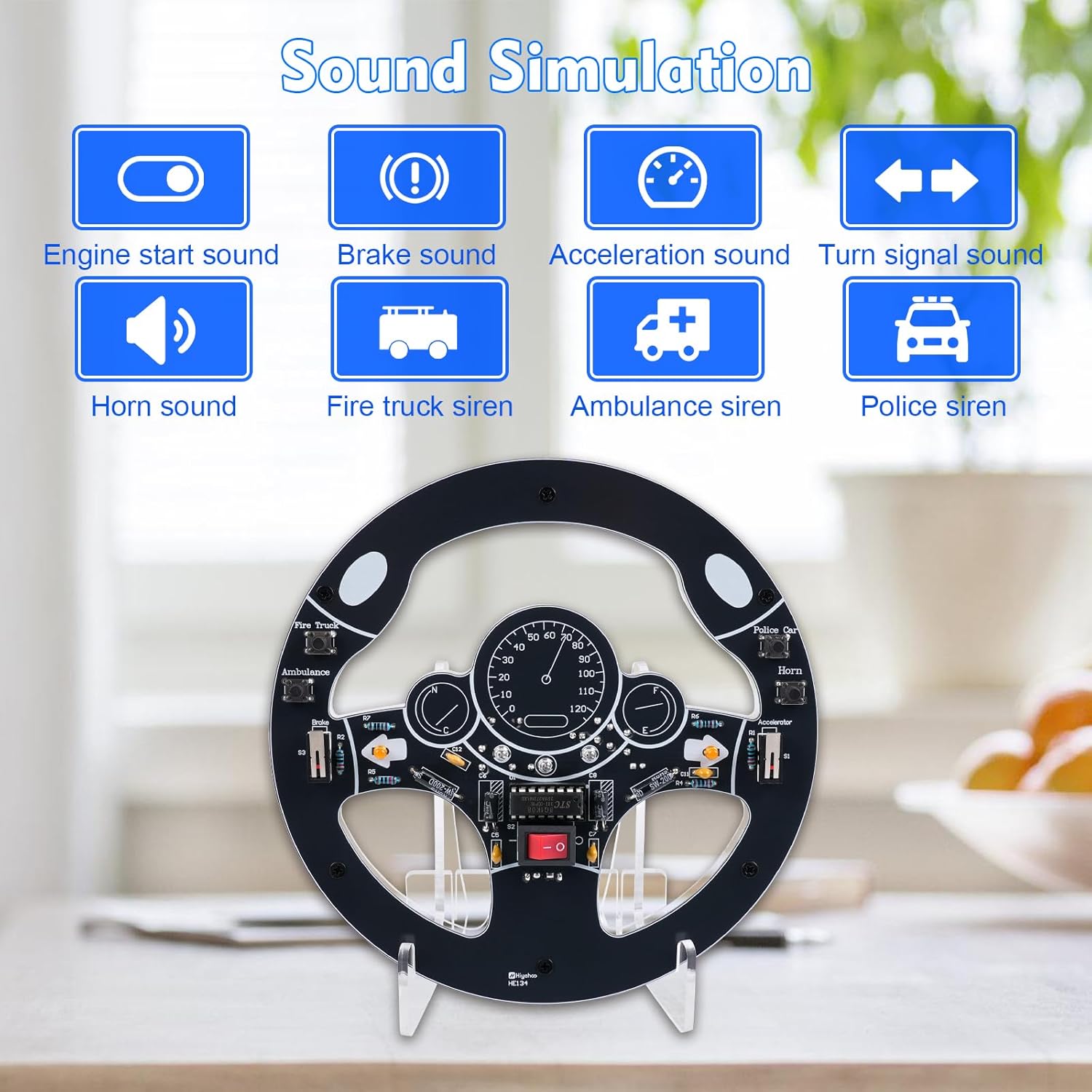 Car Steering Wheel DIY Solderi - Pcb Etching Kit ulasan dan harga