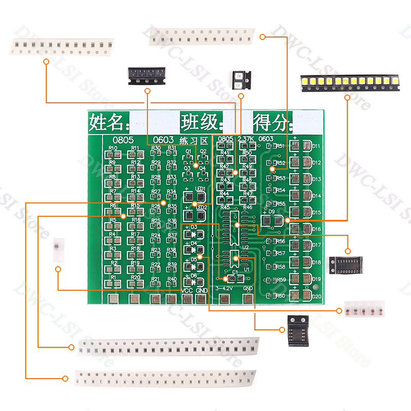 1Set Micro Switch Kit Breadboa - Pcb Etching Kit ulasan dan harga