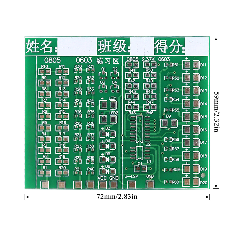 1Set Micro Switch Kit Breadboa - Pcb Etching Kit ulasan dan harga