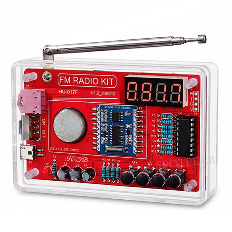 FM Radio DIY Electronic Kit So - Interesting Diy Electronics Projects ulasan dan harga