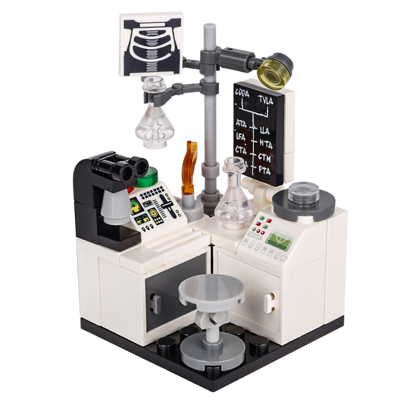 MOC City Laboratory Lab Buildi - Diy Electronics Workbench ulasan dan harga