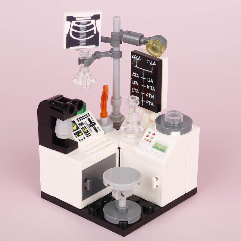 MOC City Laboratory Lab Buildi - Diy Electronics Workbench ulasan dan harga