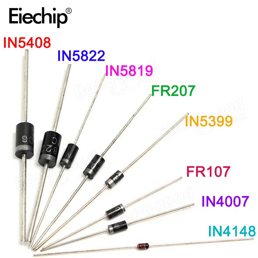 100pcs/lot Rectifier Diode set - Diy Motorcycle Electronics ulasan dan harga