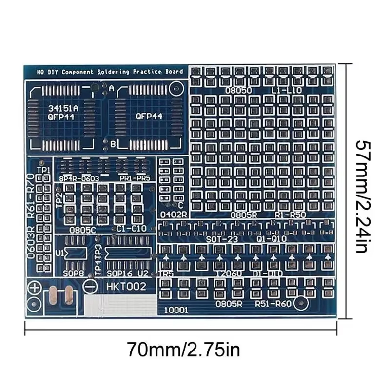 02 Patch Components Electronic - Diy Electronics Kits For Kids ulasan dan harga