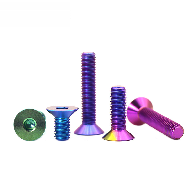 Titanium Countersunk Hex Bolts - Diy Motorcycle Electronics ulasan dan harga