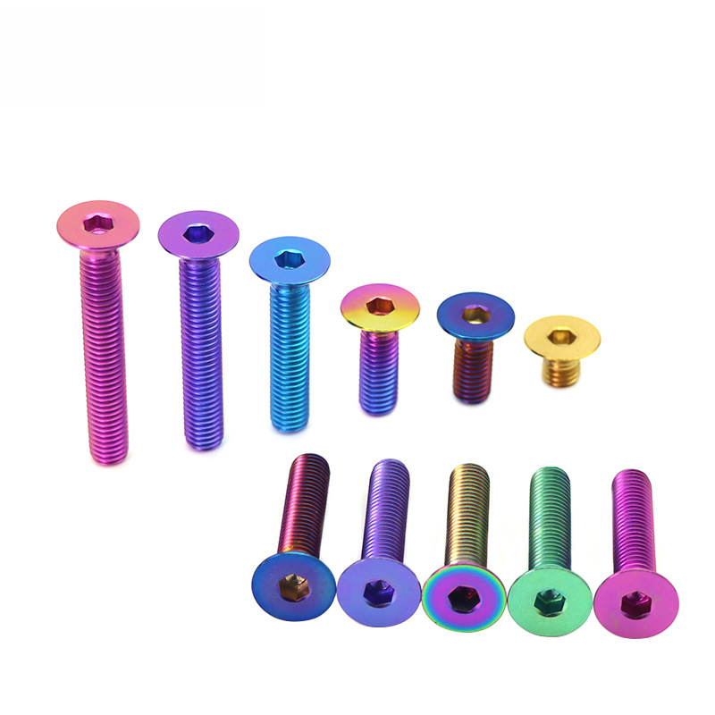 Titanium Countersunk Hex Bolts - Diy Motorcycle Electronics ulasan dan harga