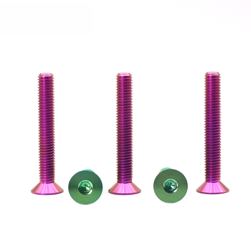 Titanium Countersunk Hex Bolts - Diy Motorcycle Electronics ulasan dan harga