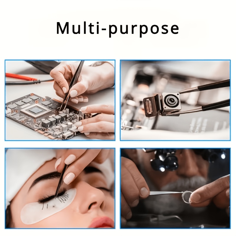 10Pcs ESD Anti‑Static Tweezers - Diy Electronics Set ulasan dan harga