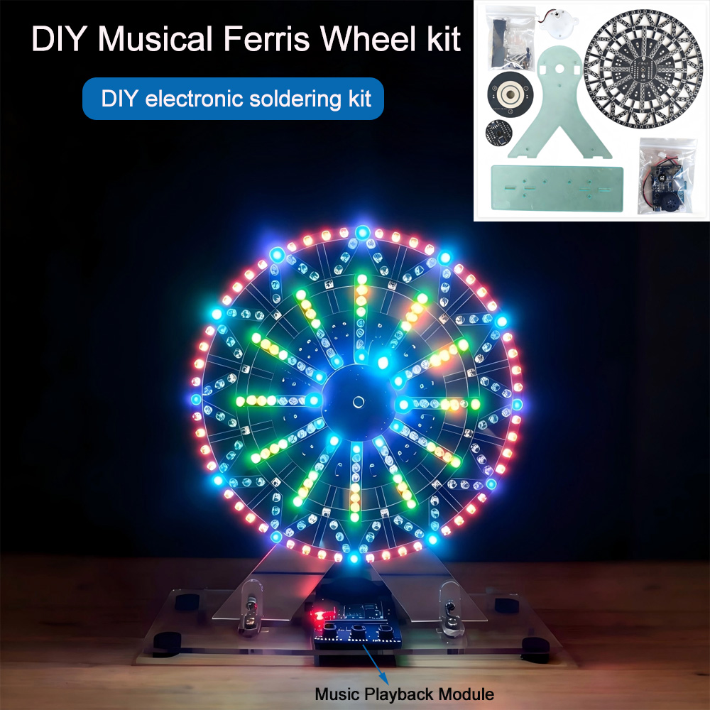 Diy electronic kits LED-Lit Mu - Diy Electronics Set ulasan dan harga