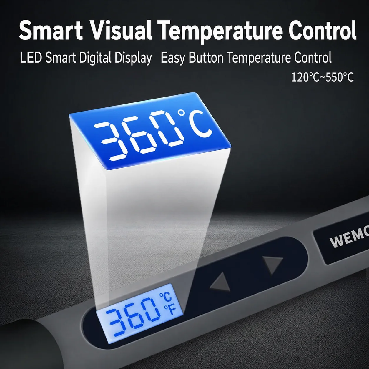 90W Digital LCD Adjustable Tem - Diy Electronics Uk ulasan dan harga