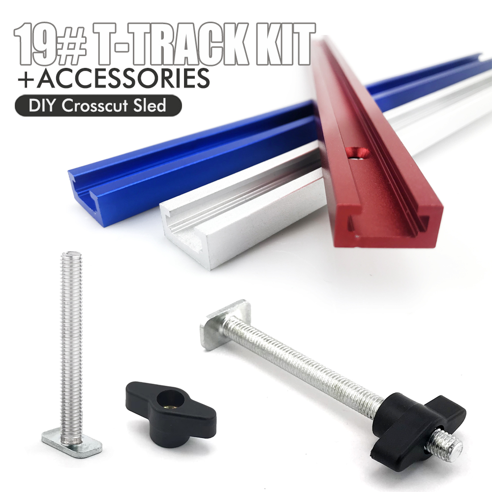 Woodworking 19# T-track Kit an - Diy Electronics Workbench ulasan dan harga