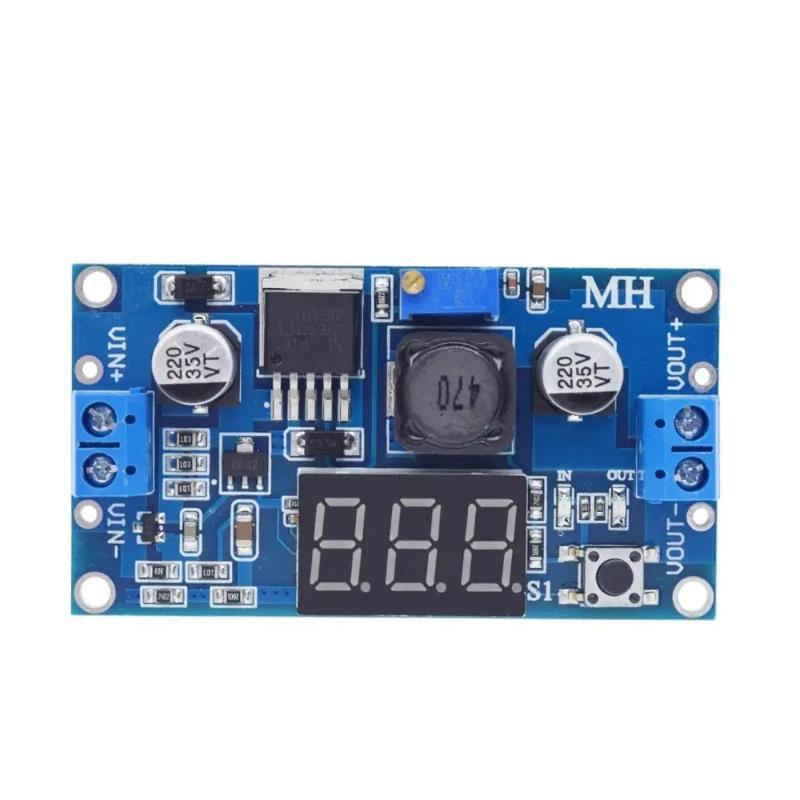 LM2596 Power Supply Module Wit - Diy Electronics Power Supply ulasan dan harga