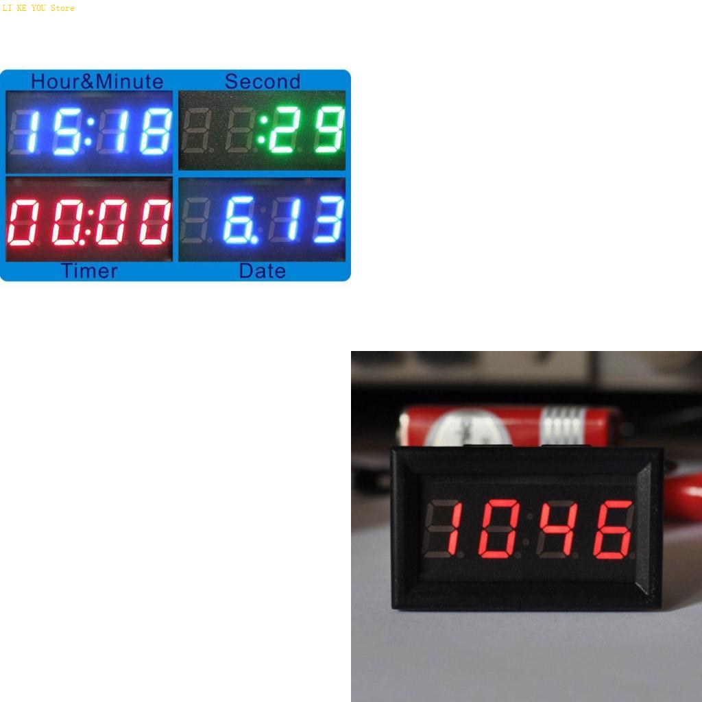 W3JE Electronic Alarm Clocks D - Diy Motorcycle Electronics ulasan dan harga