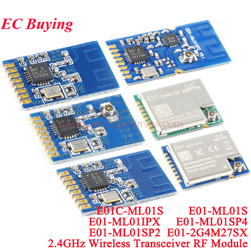 10Pcs/1pc E01-2G4M27SX ML01SP4 - Nrf24L01 Module Wireless ulasan dan harga
