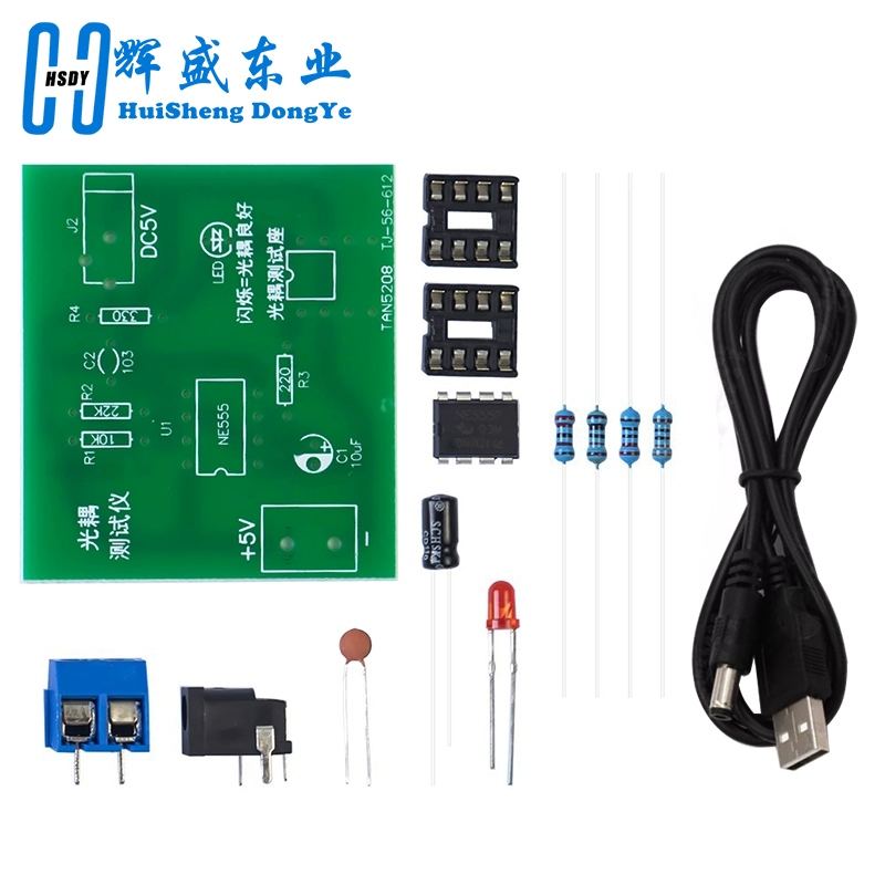Optocoupler Tester Kit 555 App - Diy Electronics Workbench ulasan dan harga
