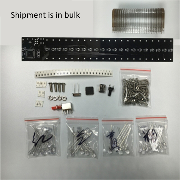 Light Cube 21-Segment LED Musi - Diy Electronics Market ulasan dan harga