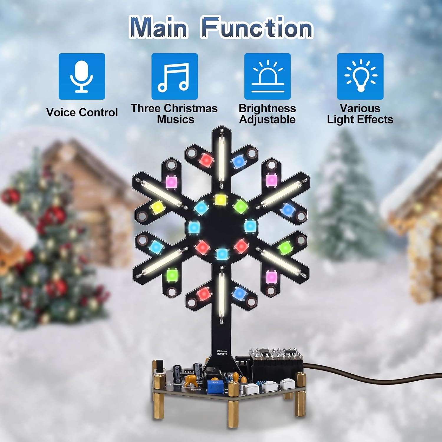 Voice Control Spectrum Light S - Diy Electronics Kits For Kids ulasan dan harga