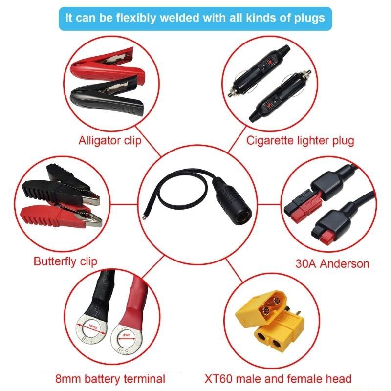 F62C Efficient DIN Female Plug - Diy Motorcycle Electronics ulasan dan harga