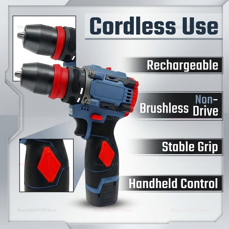 16.8V2 in 1 Brushless Cordless - Diy Motorcycle Electronics ulasan dan harga