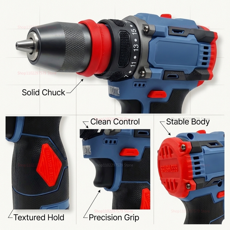 16.8V2 in 1 Brushless Cordless - Diy Motorcycle Electronics ulasan dan harga