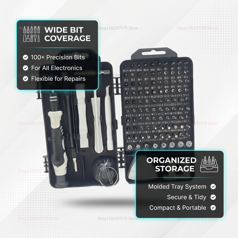 115 in 1 Precision Screwdriver - Diy Motorcycle Electronics ulasan dan harga