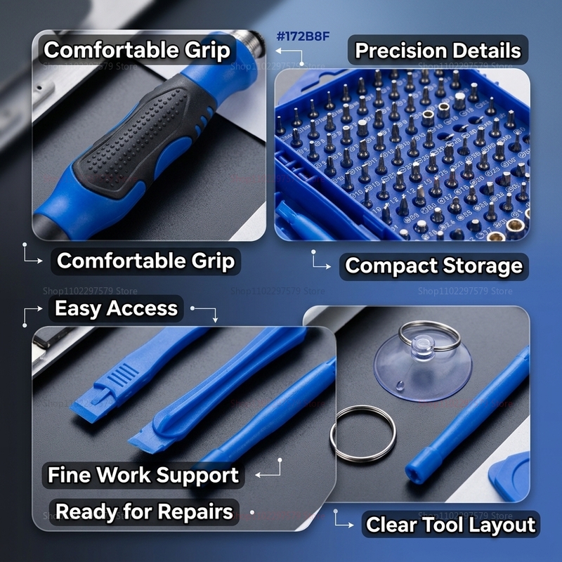 115 in 1 Precision Screwdriver - Diy Motorcycle Electronics ulasan dan harga